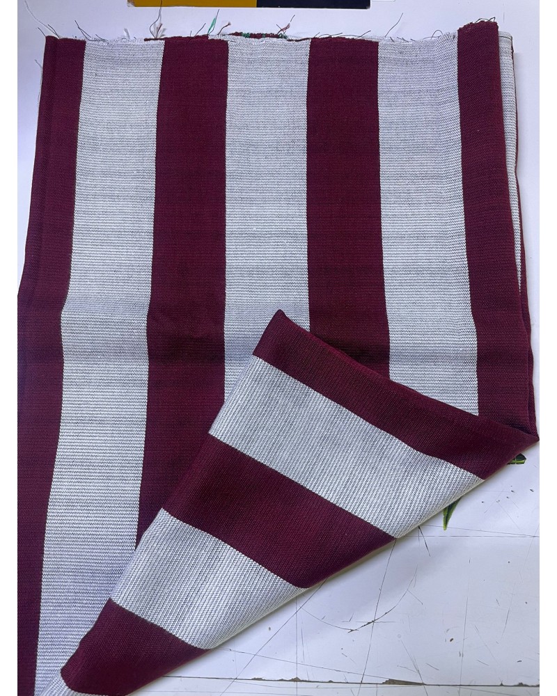 YÖRESEL  PEŞTEMAL BEYAZ&BORDO